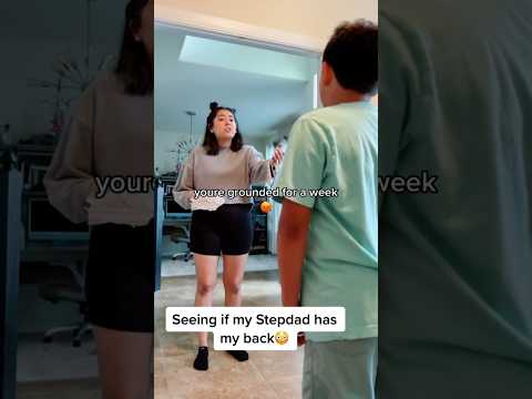 My Stepdad Saved My Life🥹🤣 #funny #shorts