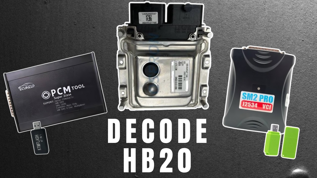 🔥 Scamatic SM2 Pro vs PCM Flash – Leitura e Decode da ECU Hyundai HB20 17.9.21.1! 🔥