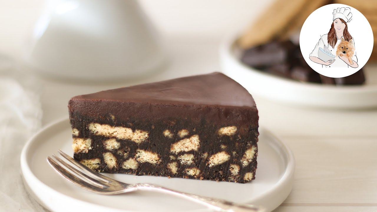 No Bake Chocolate Biscuit Cake Recipe | No Bake Cake ...