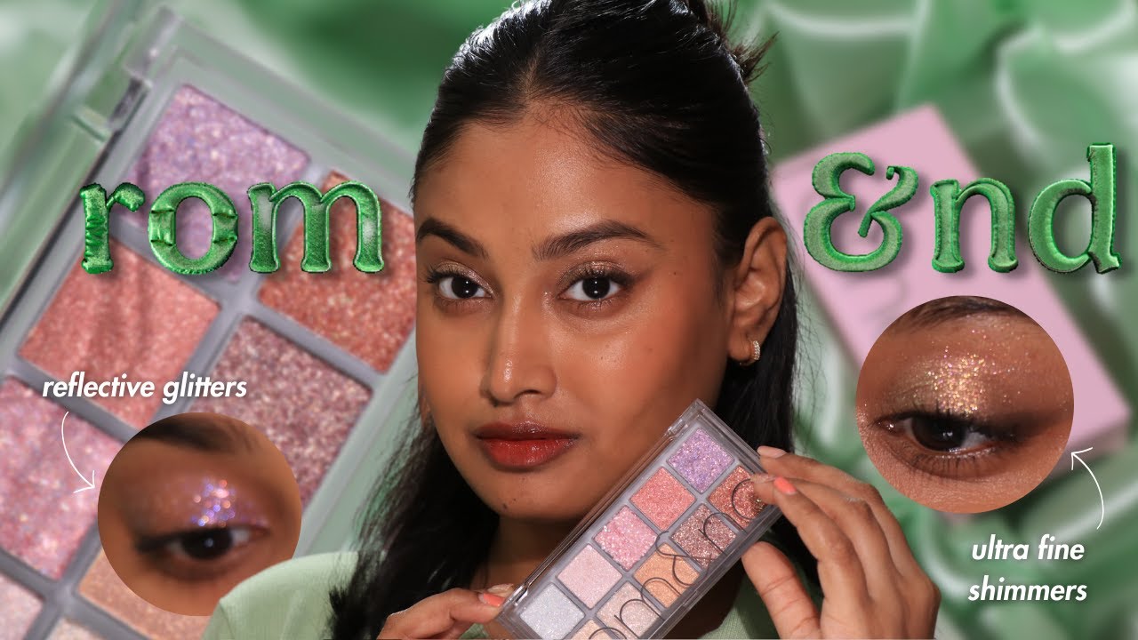 Bestie WATCH THIS before buying Rom&nd Better Than Palette (00 Light and Glitter Garden)