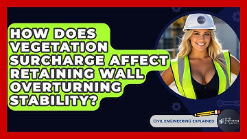 How Does Vegetation Surcharge Affect Retaining Wall Overturning Stability?
