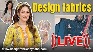 Design Fabrics live session| 80% off sale
