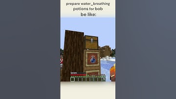 prepare water breathing potions for elder_guardian be like: