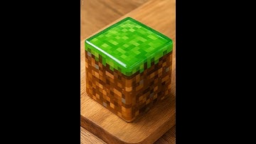 ASMR Satisfying Cutting Minecraft Blocks 🪨🪵🔪🔥 | Sharp Knife Sounds #asmr #satisfying #shorts #viral