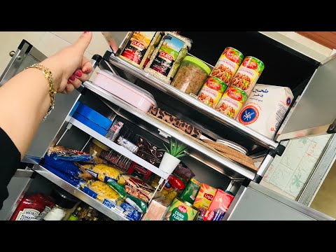 جولتي بمطبخي تنظيمي للمطبخ والدرف وتنسيق حاجتى عشان تسهل عليا الاستخدام 