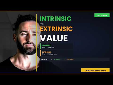 Intrinsic Vs Extrinsic Value | Options Trading Explained