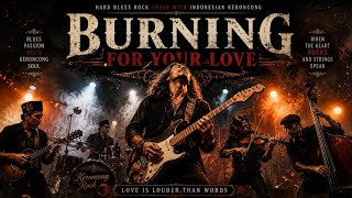 Burning For Your Love 🔥 | Epic Hard Blues Rock x Keroncong Fusion | Powerful Romantic Rock Ballad