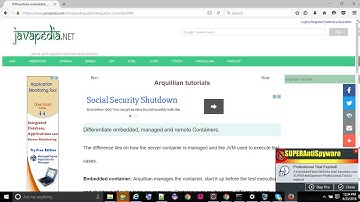 Differentiate embedded, managed and remote Containers. | javapedia.net