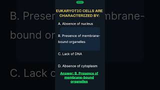 Types of Cells MCQ Quiz 🧬 | Class 11 Biology | NEET Preparation #shorts