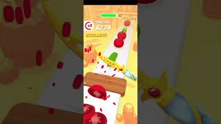 Part 1 Fruit cutting game ninja fruit cutting classic 1 🥒🥬🌶️🍑 NxTGemar999#shortsfeed screenshot 4