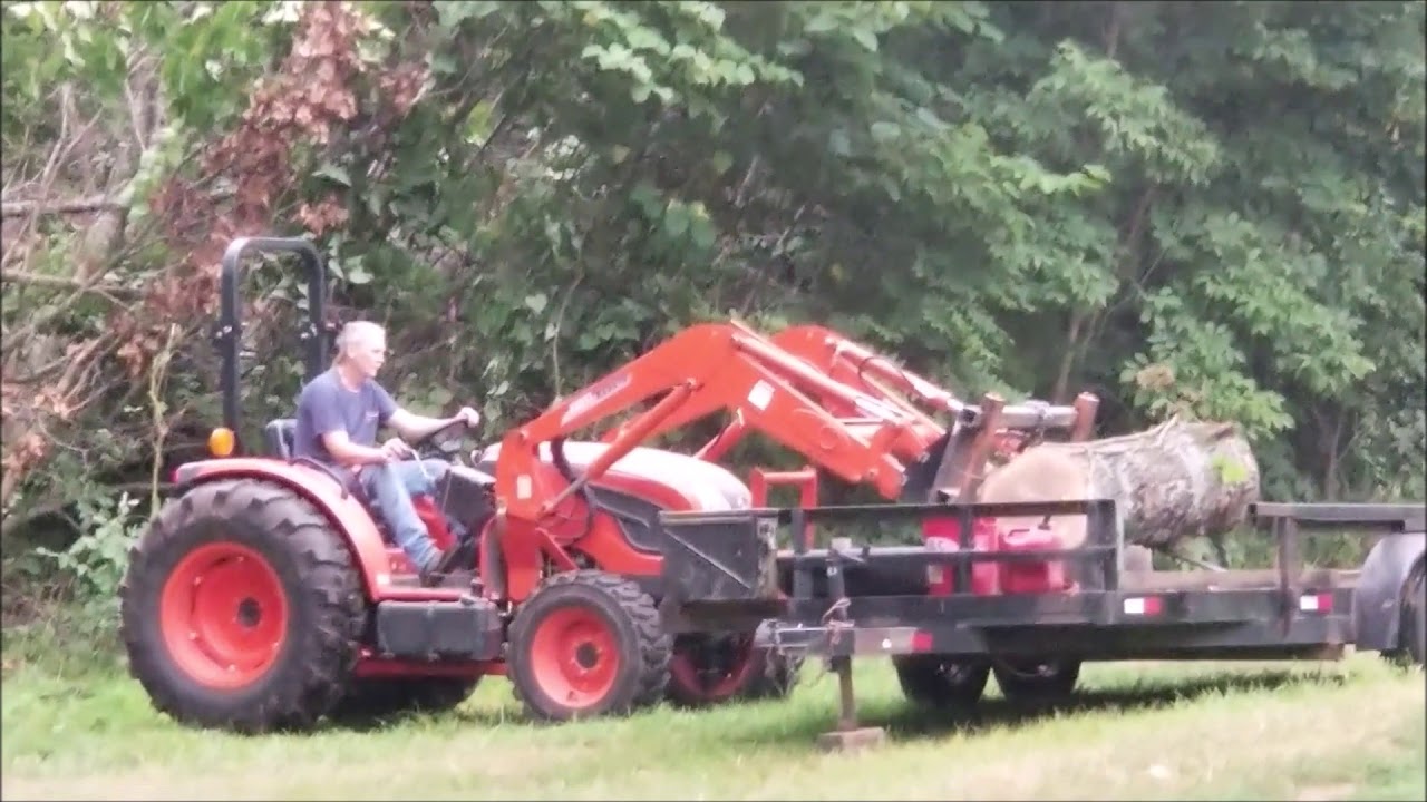 KIOTI DK 5010 LOGGING DAY