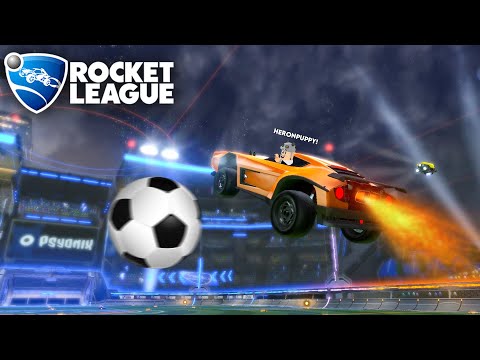 Arabalar ile Futbol Oynuyoruz!! Gol Atan Kazanır - Panda ile Rocket League