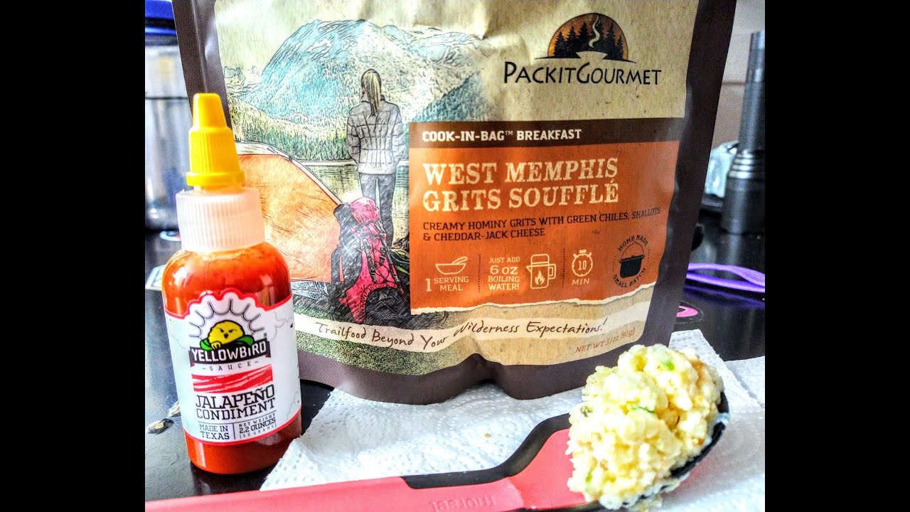 Packit Gourmet Kickin Chicken Hot Wings Wrap & West Memphis Grits