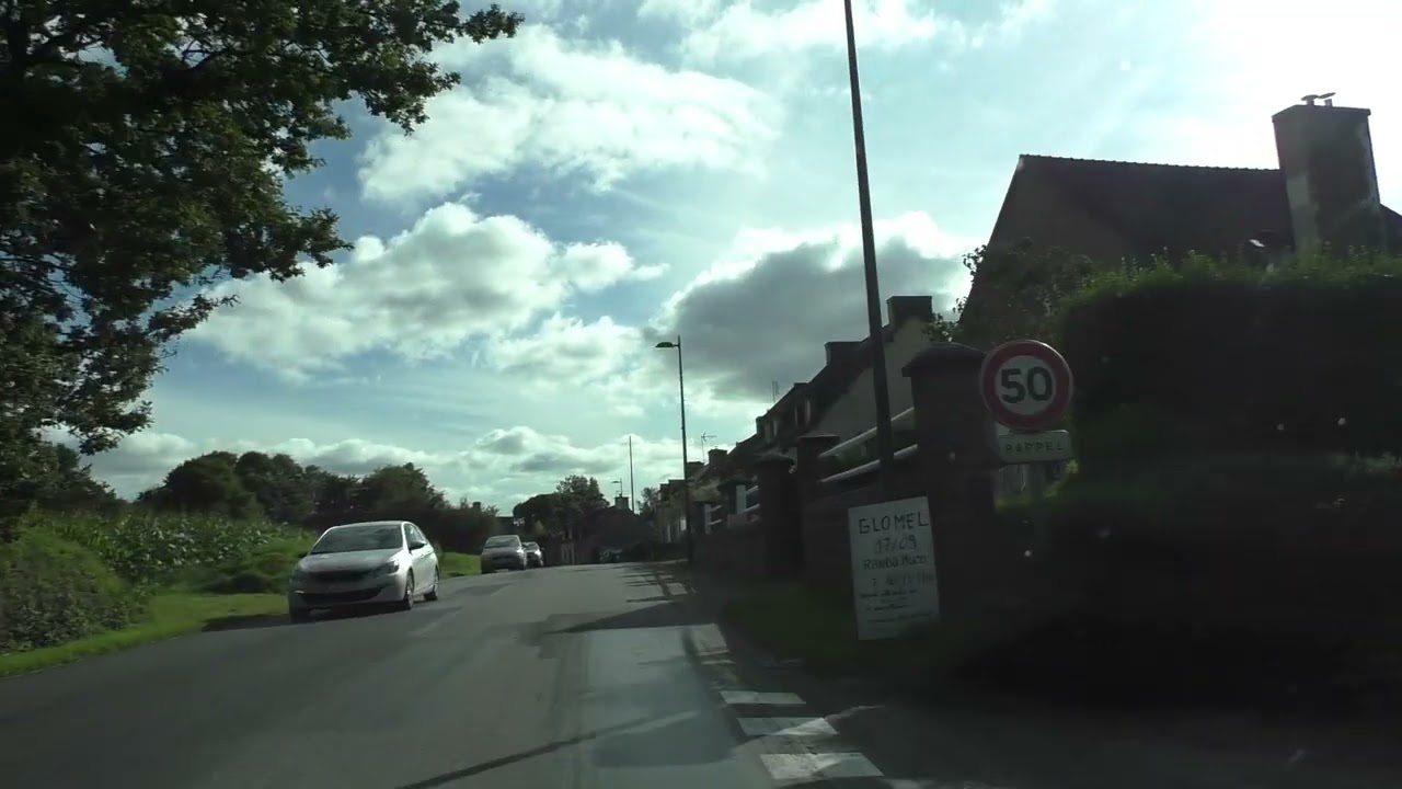 Driving On The N164 & D3 From 22110 Lanhellen To 22110 Glomel, Brittany, France 2nd September 2023