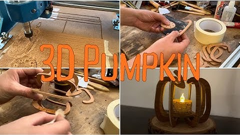 3D Pumpkin Carve | Mini CNC Router