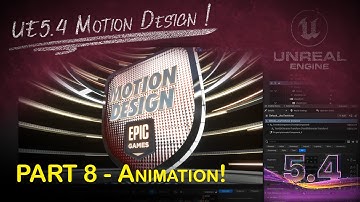Animating Text and Logos with UE5.4 Motion Design Tools