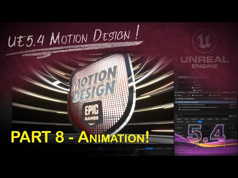 Animating Text and Logos with UE5.4 Motion Design Tools