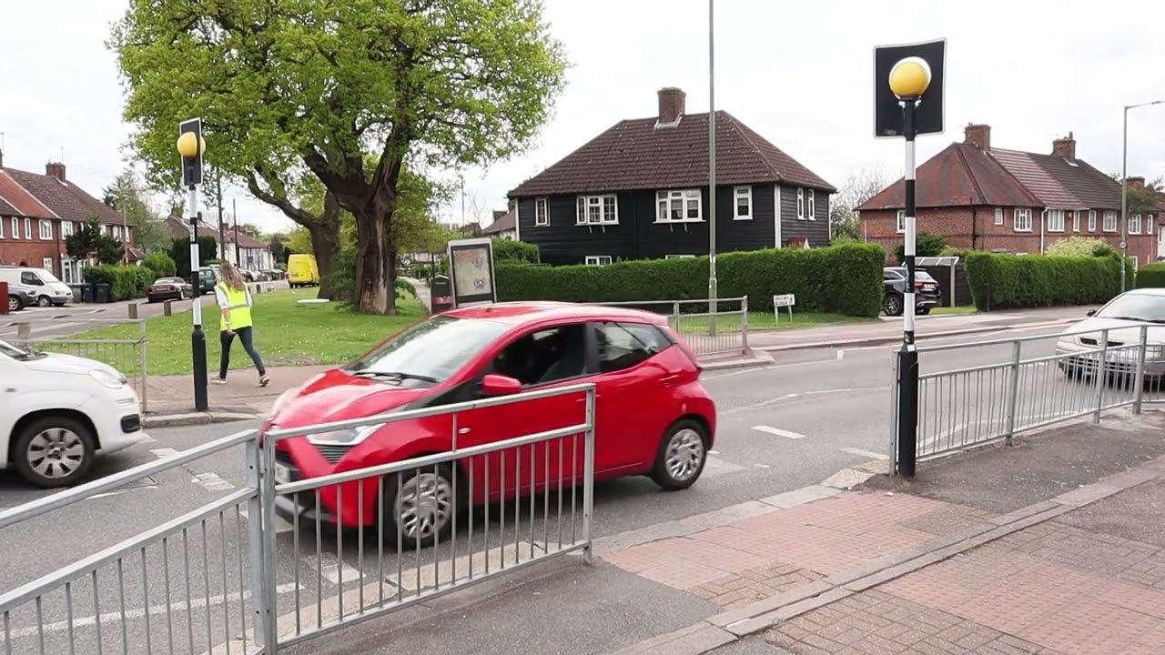 The Red man and Green man from the Pelican Crossing