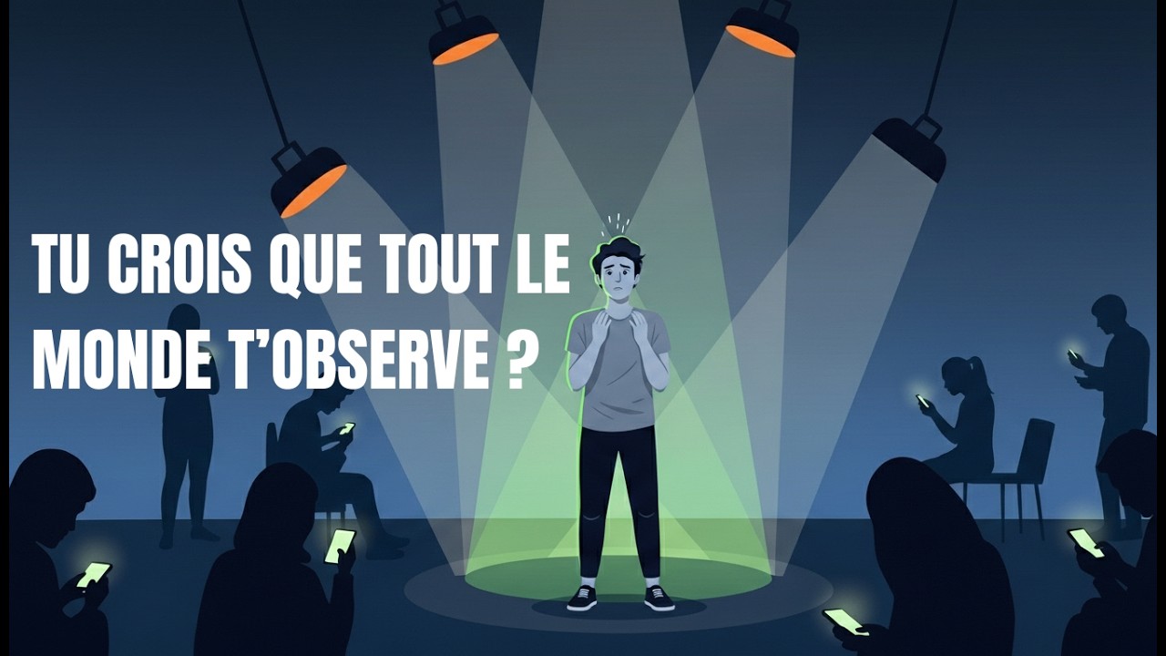 Les gens ne pensent pas autant à toi que tu le crois (Effet Spotlight & Anxiété Sociale)