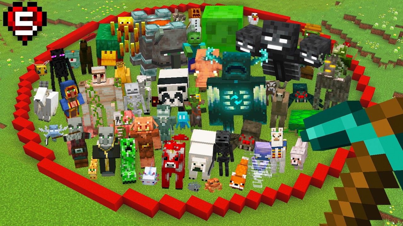 Minecraft Hardcore'da Tüm Canlıları Hapsettim