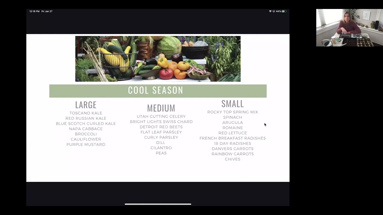 Seed Shopping Workshop