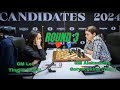 Lei tingjie  aleksandra goryachkina  womens candidates 2024  round 3