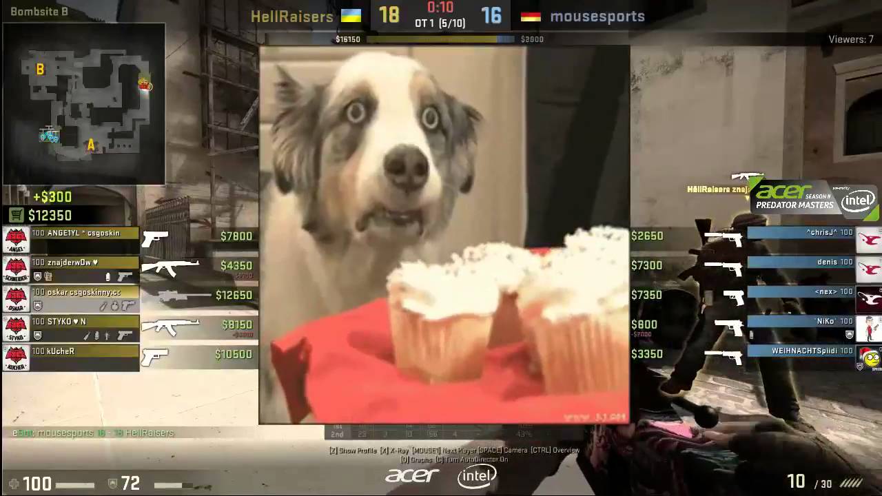 HellRaisers Oskar amazing clutch vs MouseSports