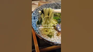 Matcha Soba Ever Heard Of This Japantravel Japan Japantrip Travel Traveljapan Japanfood 