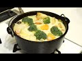 おうちダッチオーブン《 豆乳味噌スープ 》 LODGE LOGIC Dutch oven【COMO's Kitchen】