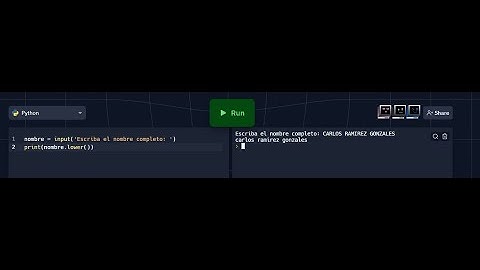 Convertir texto a minúscula con Python