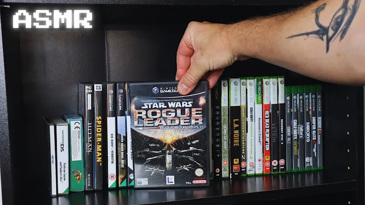 ASMR for Sleep | Soft Spoken Cockney Gamer Shows Retro Game Collection