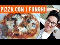 Pizza ai funghi per cena di tata domizi