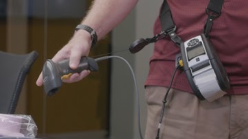 ZEBRA LS 2208 Portable Scanner Demonstration