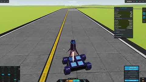 Simple Rockets 2 Landing on a moving target