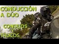 Conducción con pasajero en moto [Consejos y trucos para pasajero y conductor]