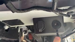 FarOutRide undercarriage mount for Starlink and SAE for solar.