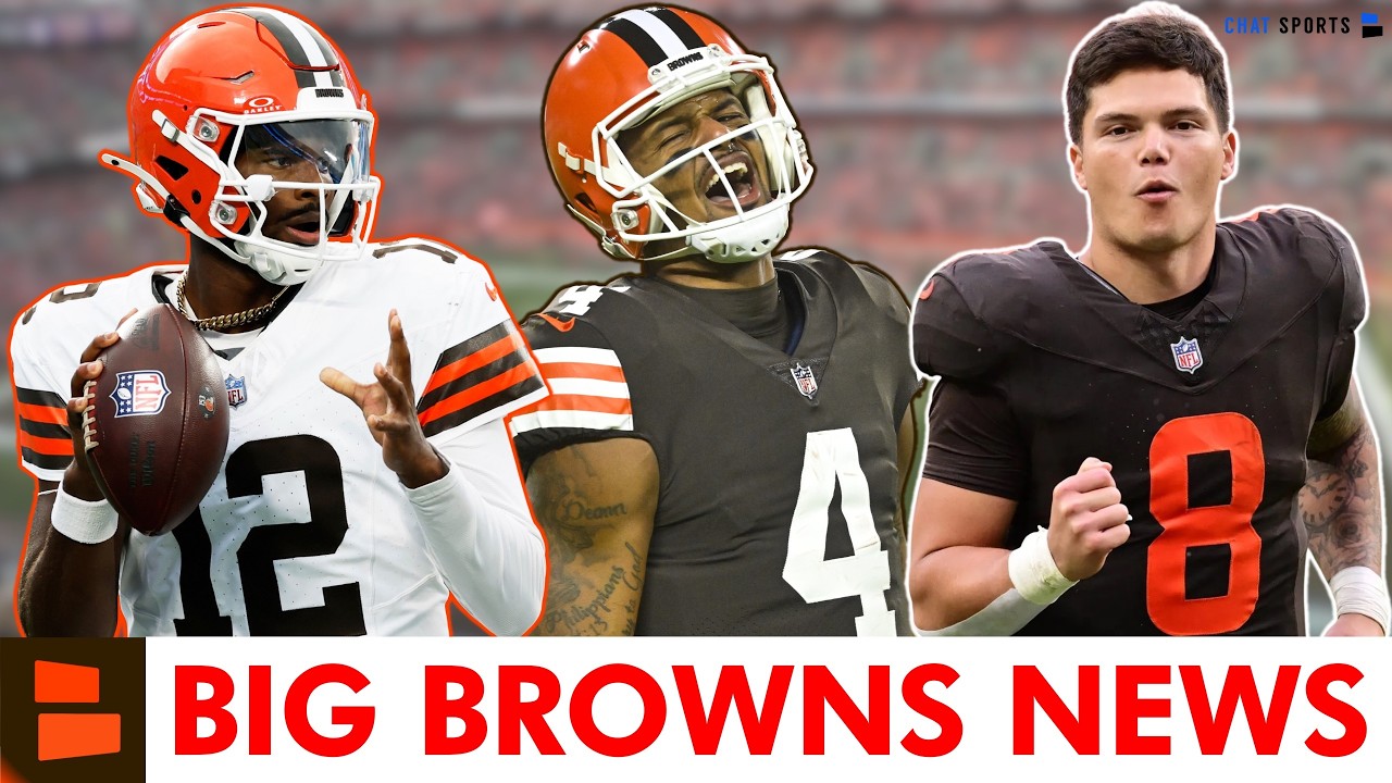 The Browns QB Plan For 2026 Is OBVIOUS! + Shedeur Sanders News