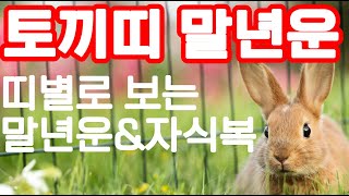 토끼띠 말년운과 자식복&amp;개운법! 띠별로 확인하는 말년운과 개운법! #사주, #띠별운세, #말년운, #…