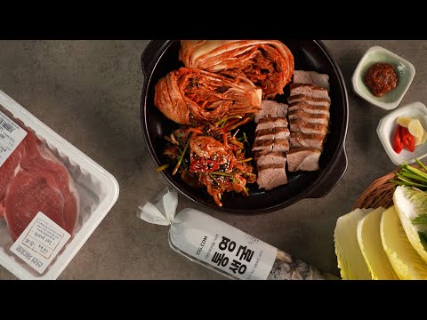 김장 김치와 함께 즐기는 수육 <strong>삼합</strong>