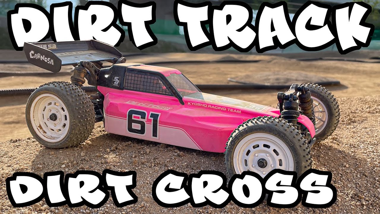 Dirt Cross on the Dirt! Kyosho Lazer SB Dirt Cross at Carnosa