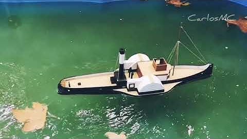 Paddle tug Vanguard Disarmodel remolcador