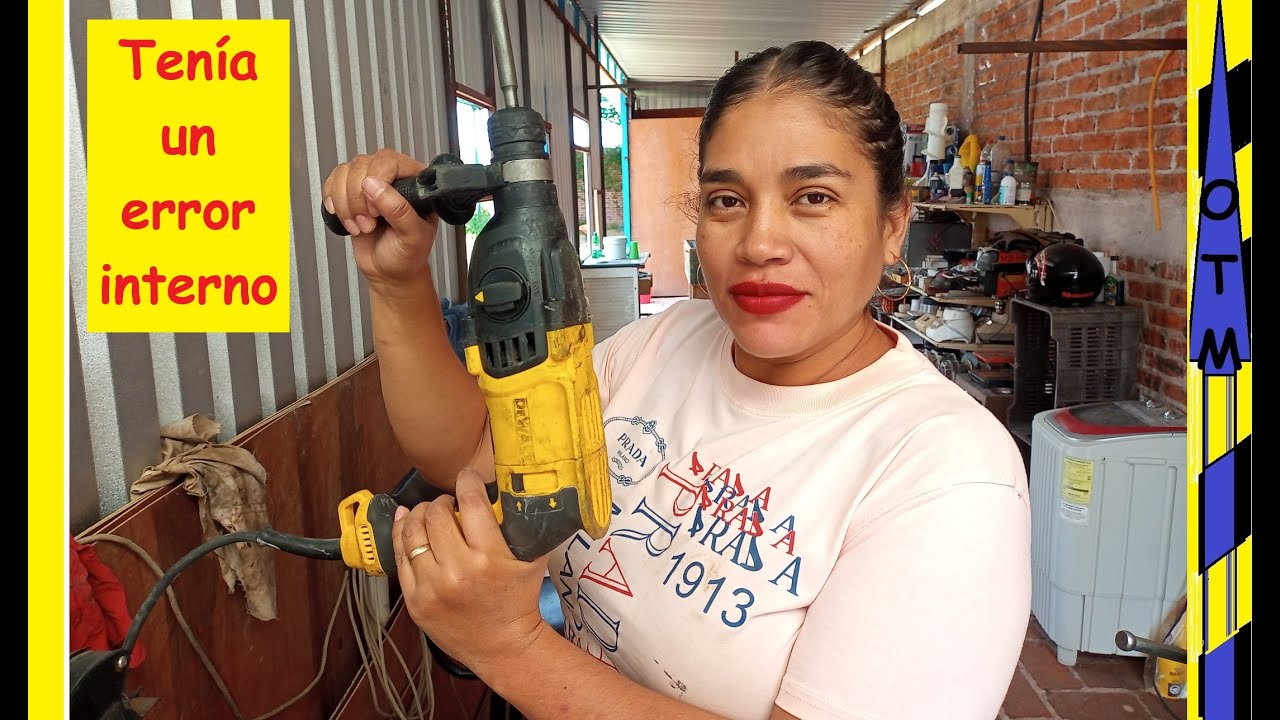 Reparación de rotomartillo DeWalt que no percute el cincel