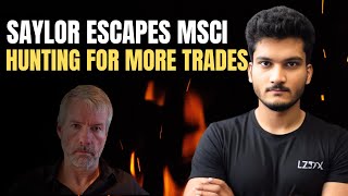 STRATEGY DODGES MSCI DELISTING - BITCOIN DUMPS | HUNTING FOR TRADES