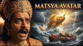 The Story of Matsya Avatar: Lord Vishnu's First Incarnation | The Paath of Devotion screenshot 5