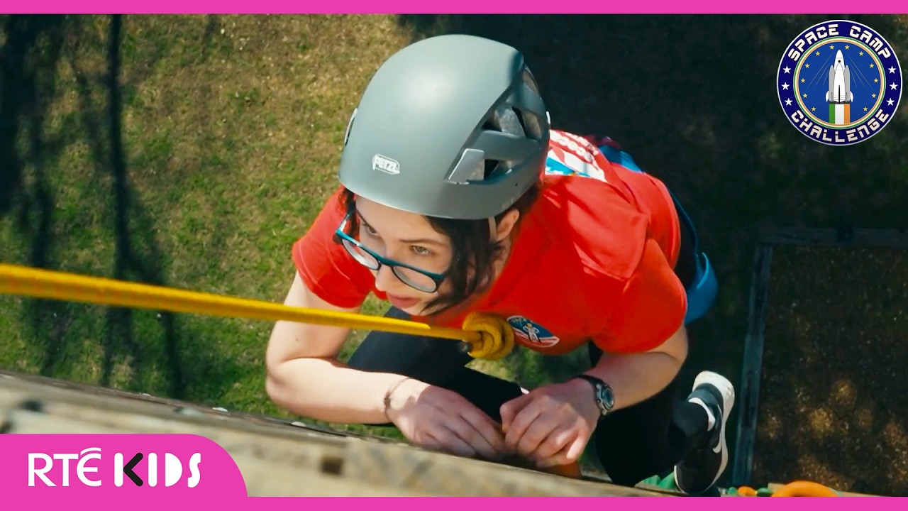 😲 Can They Climb to the TOP?!  🧗‍♂️ | Space Camp | RTÉ Kids
