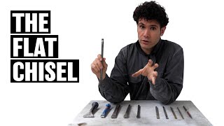 How to carve stone by hand | The FLAT CHISEL