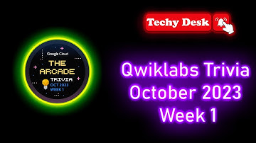 Qwiklabs Trivia October 2023 Week 1 | Live Now | New Lab Open | Free Swags & Goodies #googlecloud