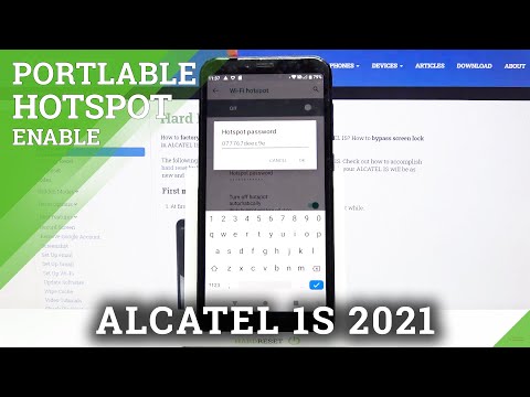 How to Enable Portable Hotspot on ALCATEL 1S – Turn On Portable Hotspot