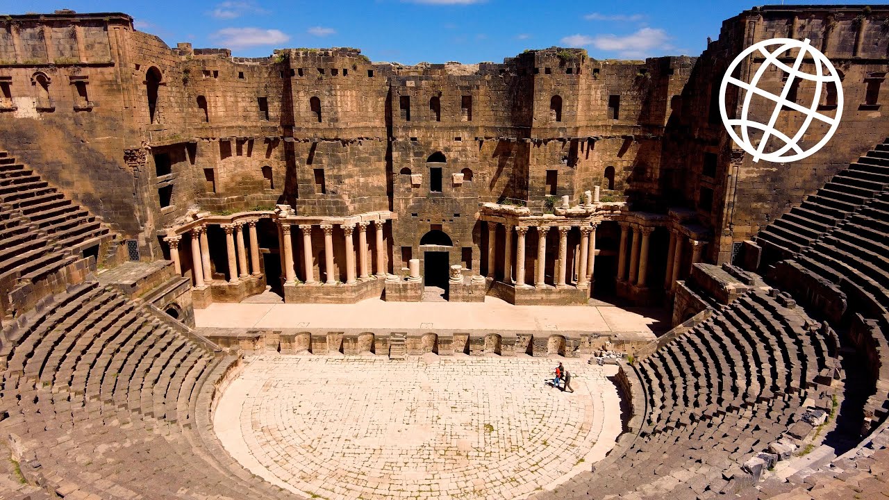 Ancient City of Bosra, Syria [Amazing Places 4K]