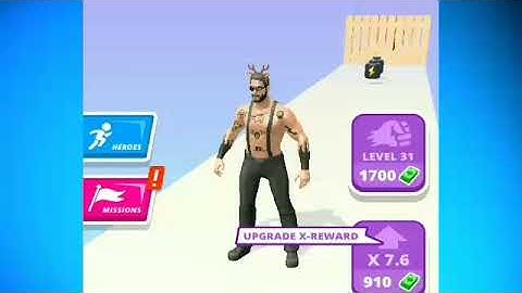 Noob Vs Pro Vs Hacker In Muscle Rush Max Level Android, iOS Games Run Horse